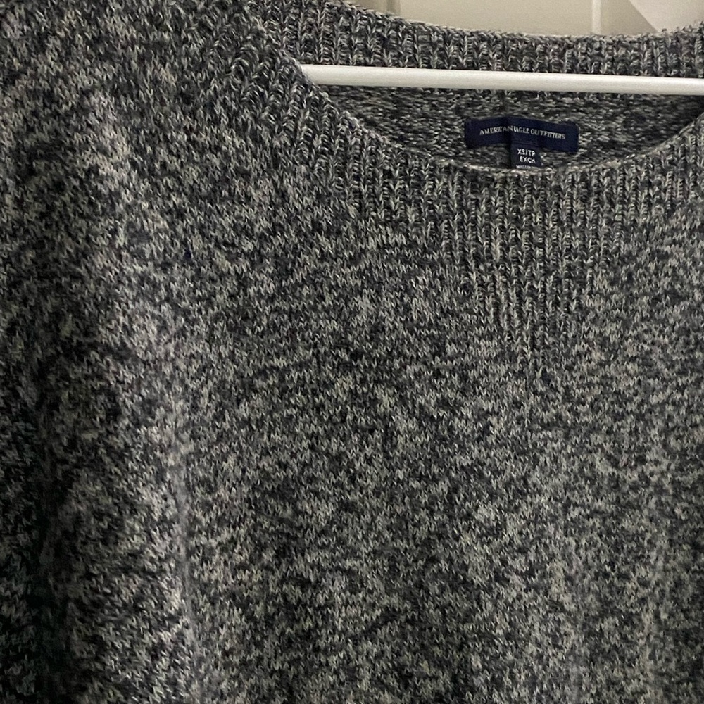 American Eagle Grey Sweater - Picture 3 of 6